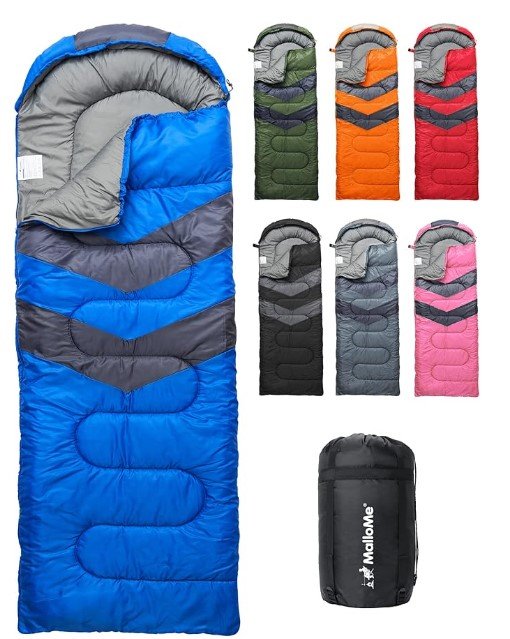 MalloMe 3-Season Sleeping Bag