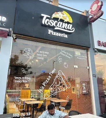 Toscana Pizzeria in Dubai