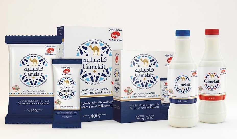 02.  Camelait - AL AIN · PIONEER SINCE 1981