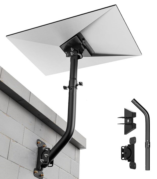 1. Starlink Gen 3 Mount – 360° Adjustable V3 Wall & Mast Mount