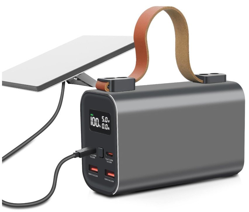 16. Cylindrical Lithium Battery for Starlink Mini (30000mAh Power Bank, USB-C)