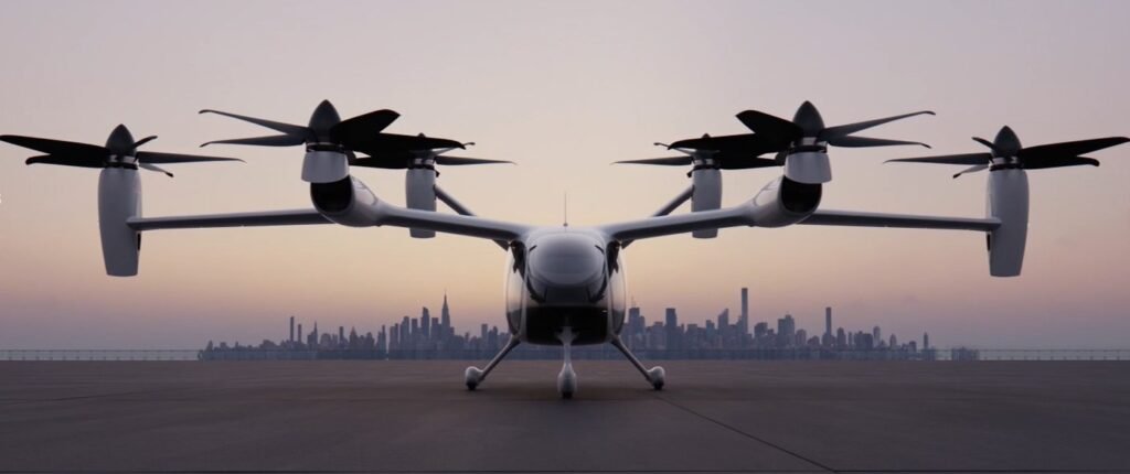 The Aircraft Joby S4 eVTOL
