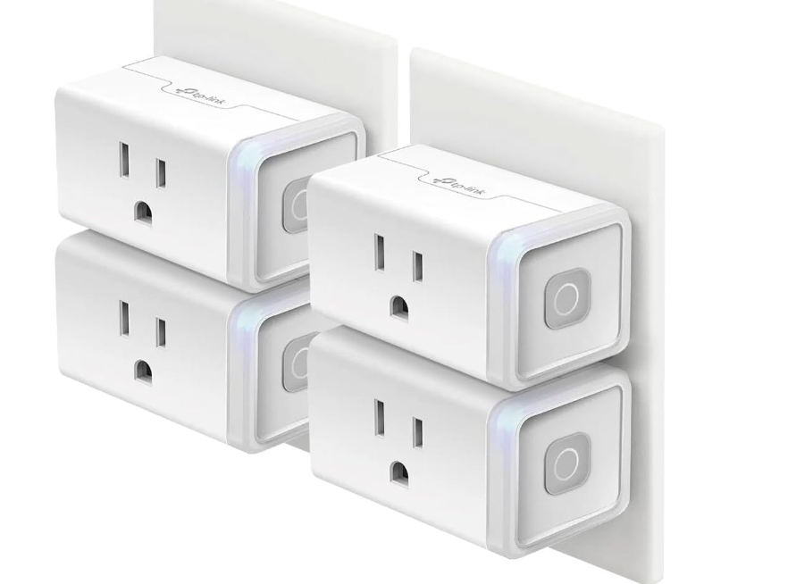 Kasa Smart Plug HS103P4, Smart Home Wi-Fi