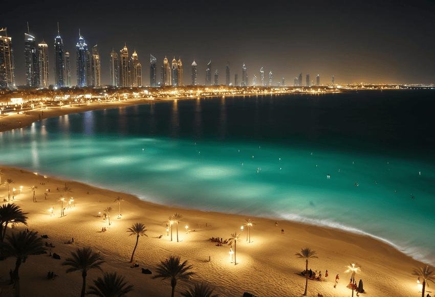 Night Beach and Night Desert — Two Hours That Cost Nothing