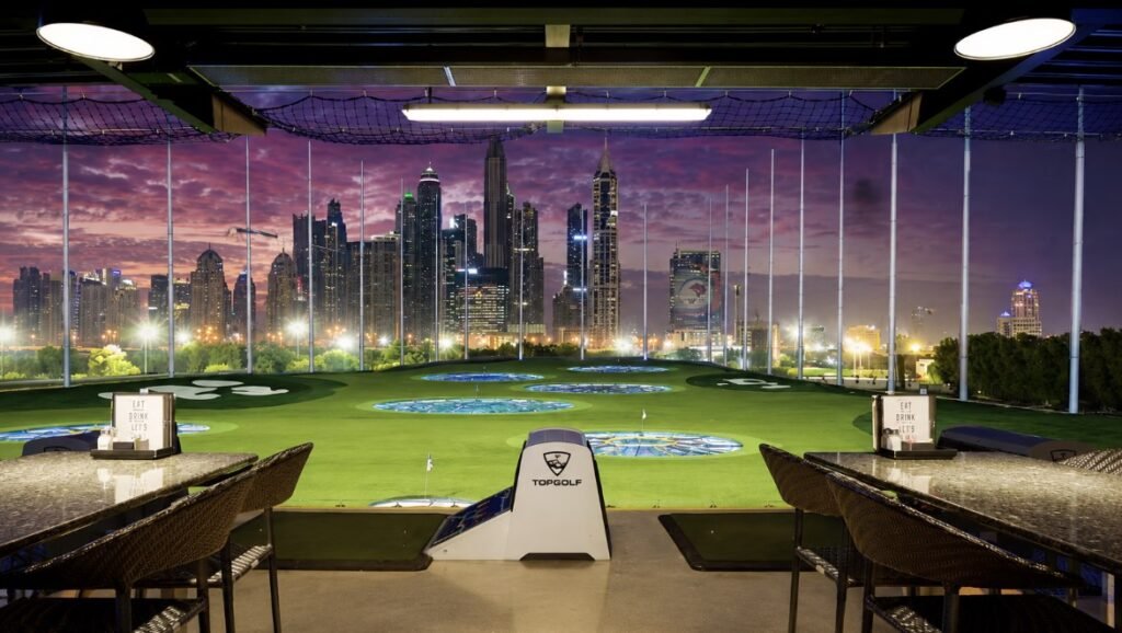 Putt-Putt Golf at Topgolf Dubai