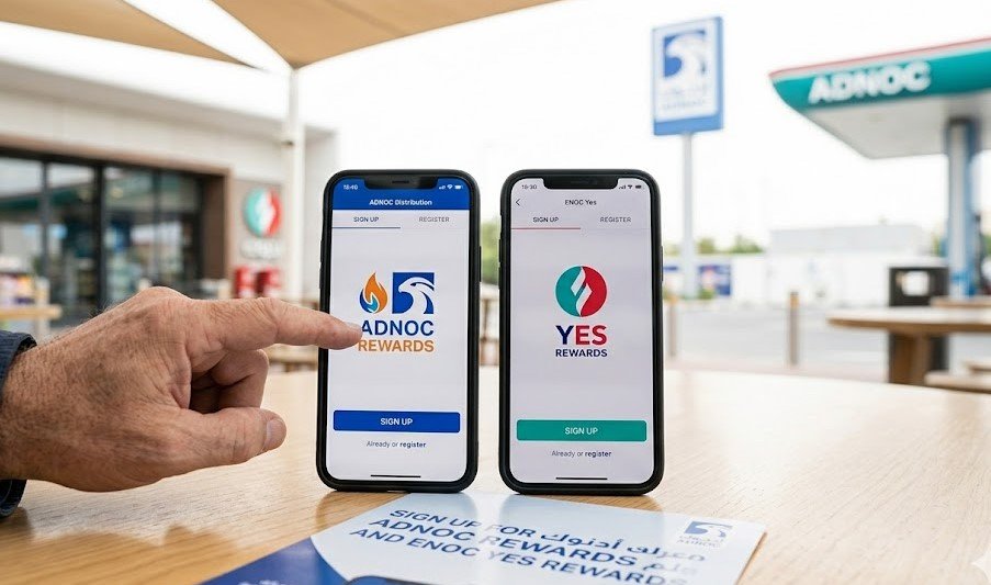 Sign Up for ADNOC Rewards and ENOC Yes Rewards