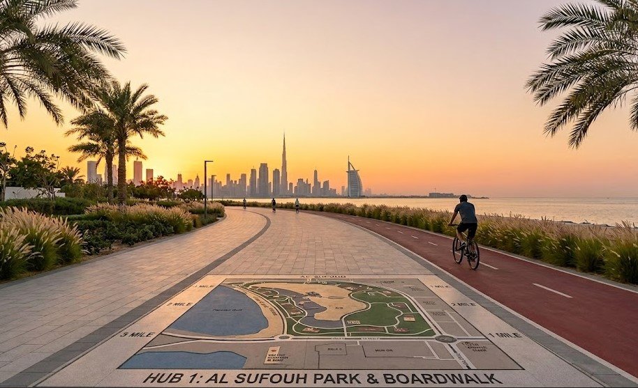 Top 7 Outdoor Community Hubs in Dubai for Jogging, Cycling, and Sunsets (2)