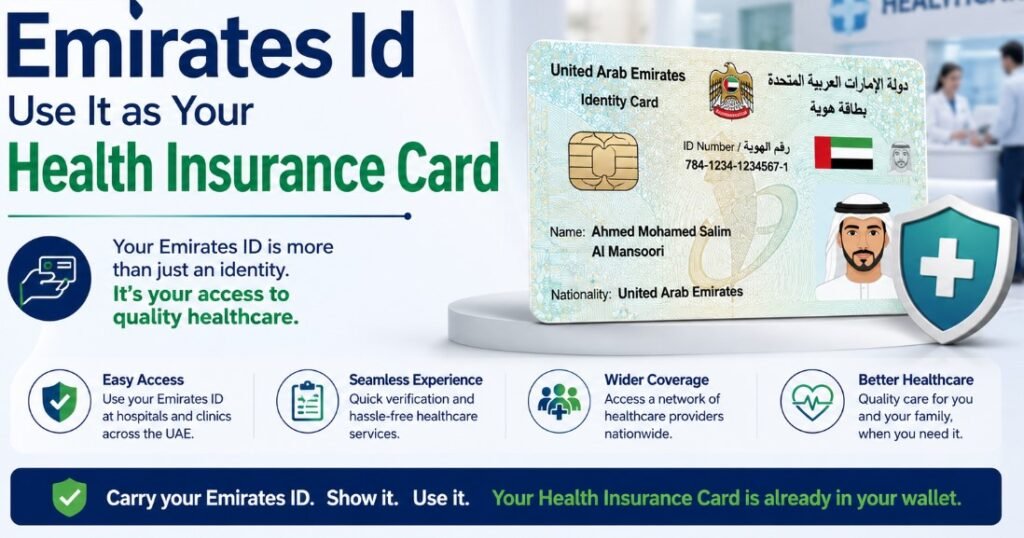 Use It as Your Health Insurance Card