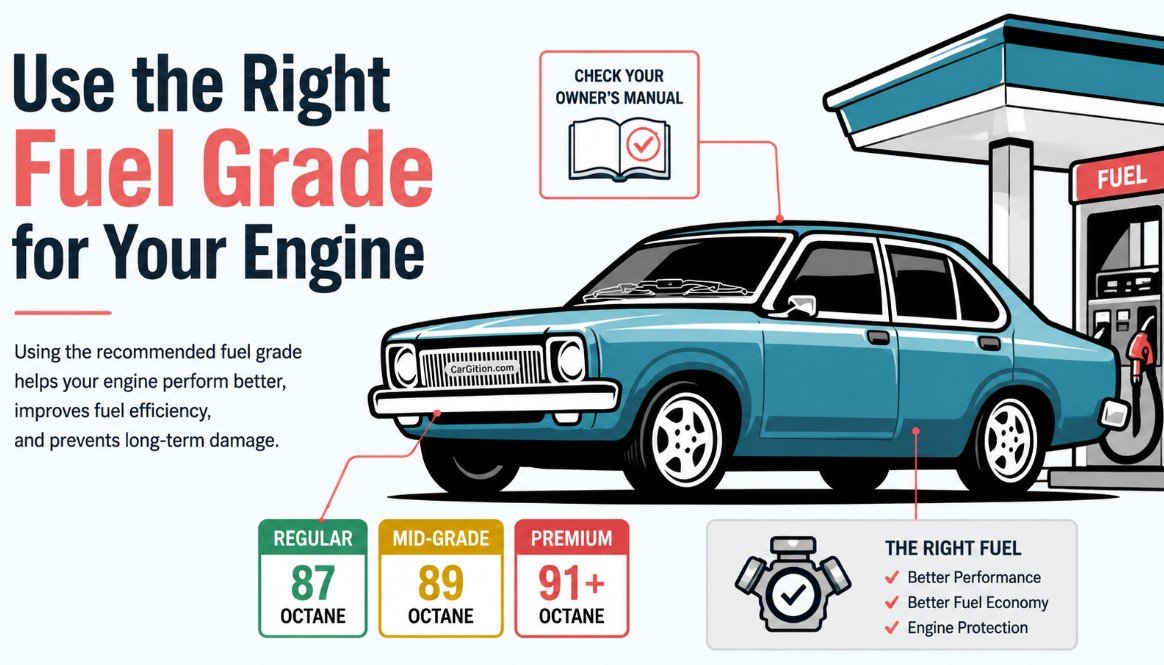 Use the Right Fuel Grade for Your Engine 