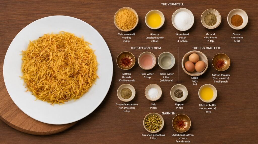 Balaleet Recipe - Ingredients