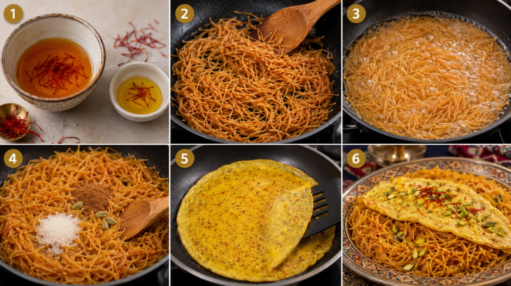 Balaleet Recipe Method