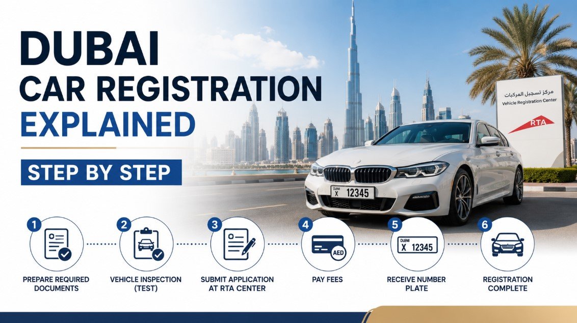 How to Register a Car in Dubai