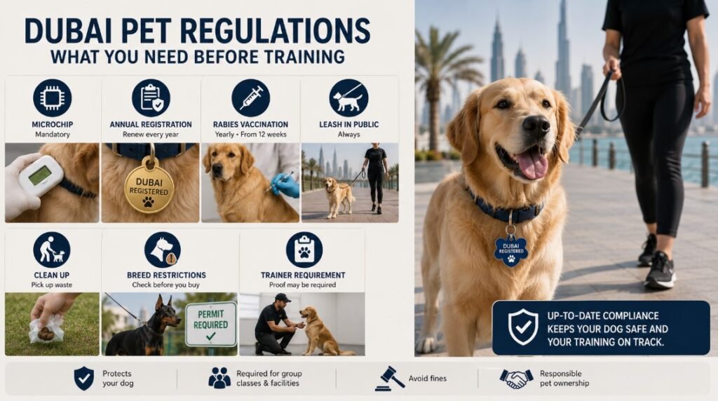 Dubai Pet Regulations What You Must Have in Place Before Training