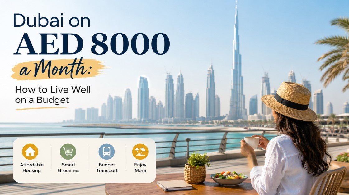 Dubai on AED 8000 a Month