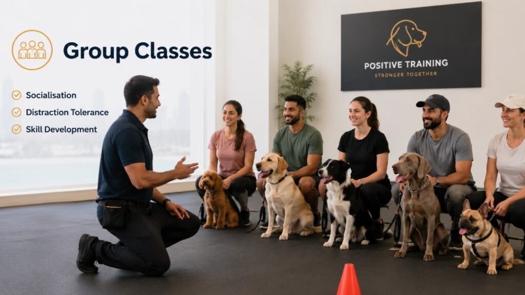Group Classes Dubai Dogs