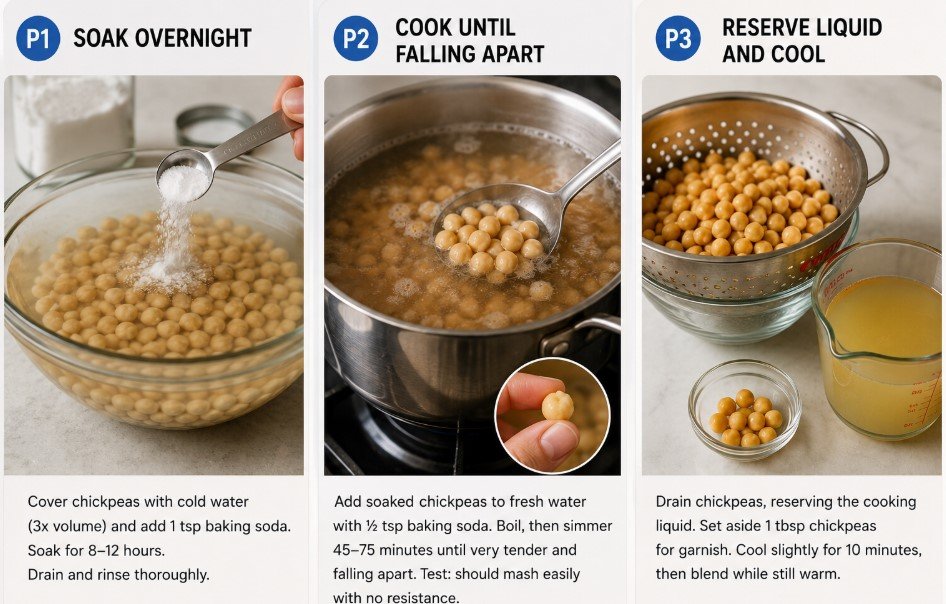 How to Cook Dried Chickpeas Properly (The Foundation)