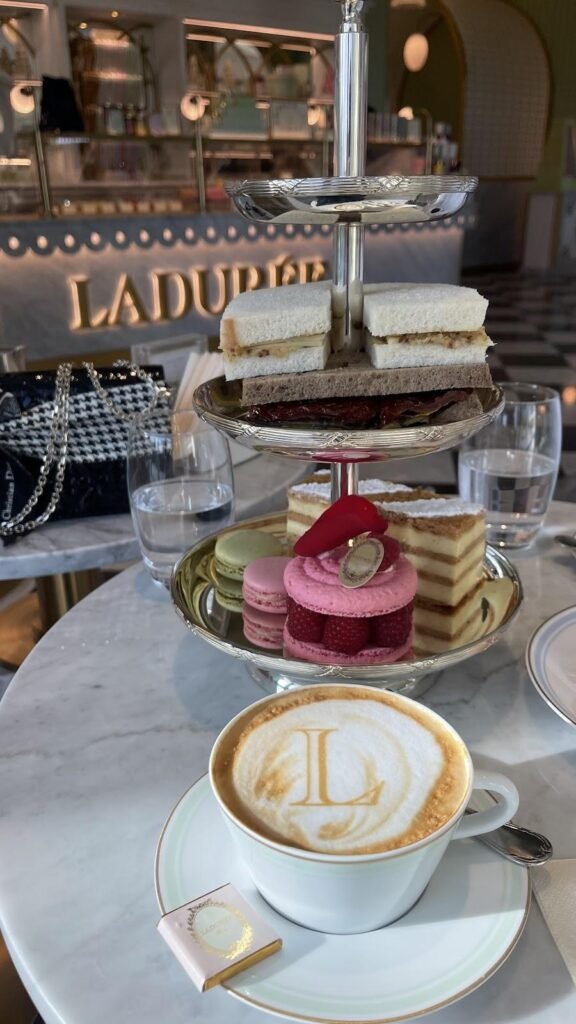 Ladurée — The Parisian tea room standard, held with care  