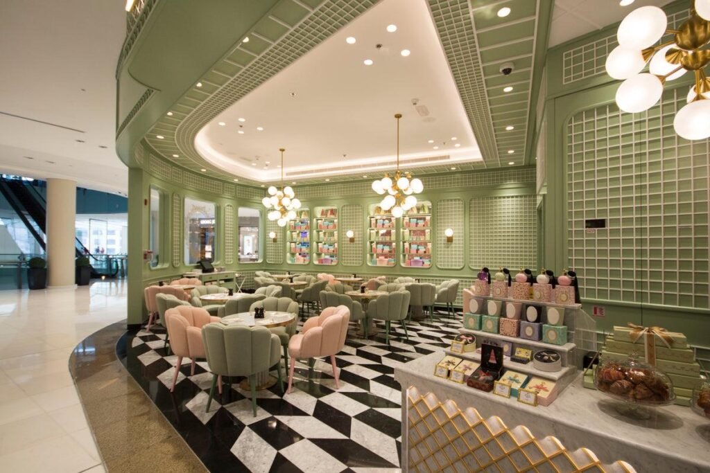 Ladurée — The Parisian tea room standard, held with care  