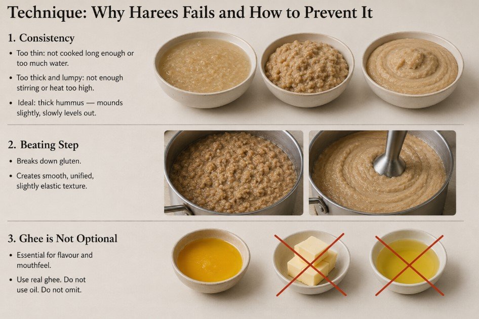 Technique Why Harees Fails and How to Prevent It harees