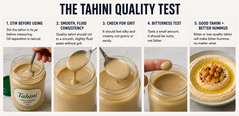 The Tahini Quality Test