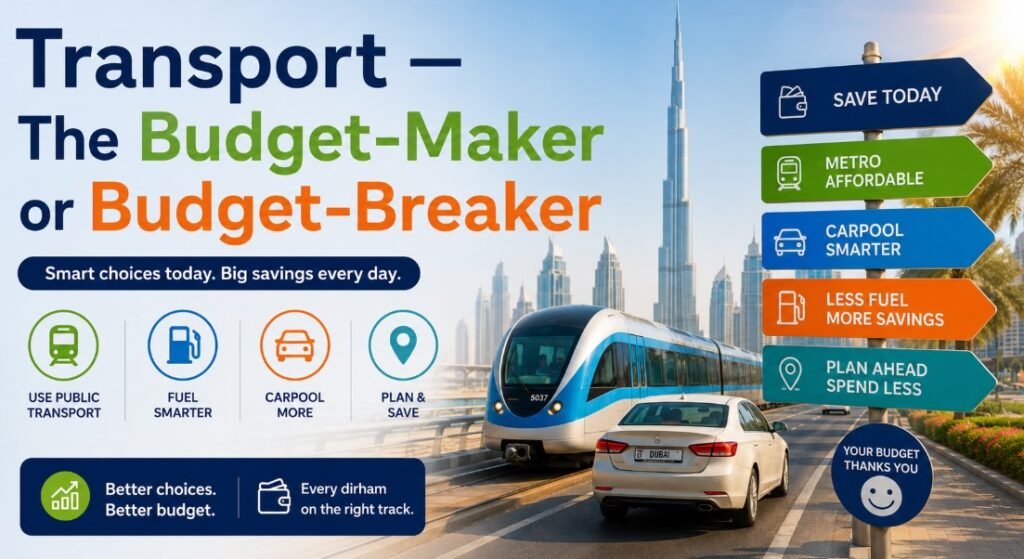 Transport — The Budget-Maker or Budget-Breaker DUBAI