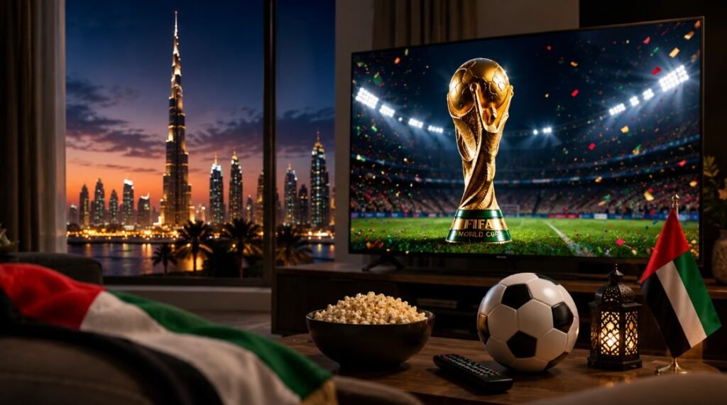 Watch the FIFA World Cup in UAE at Home