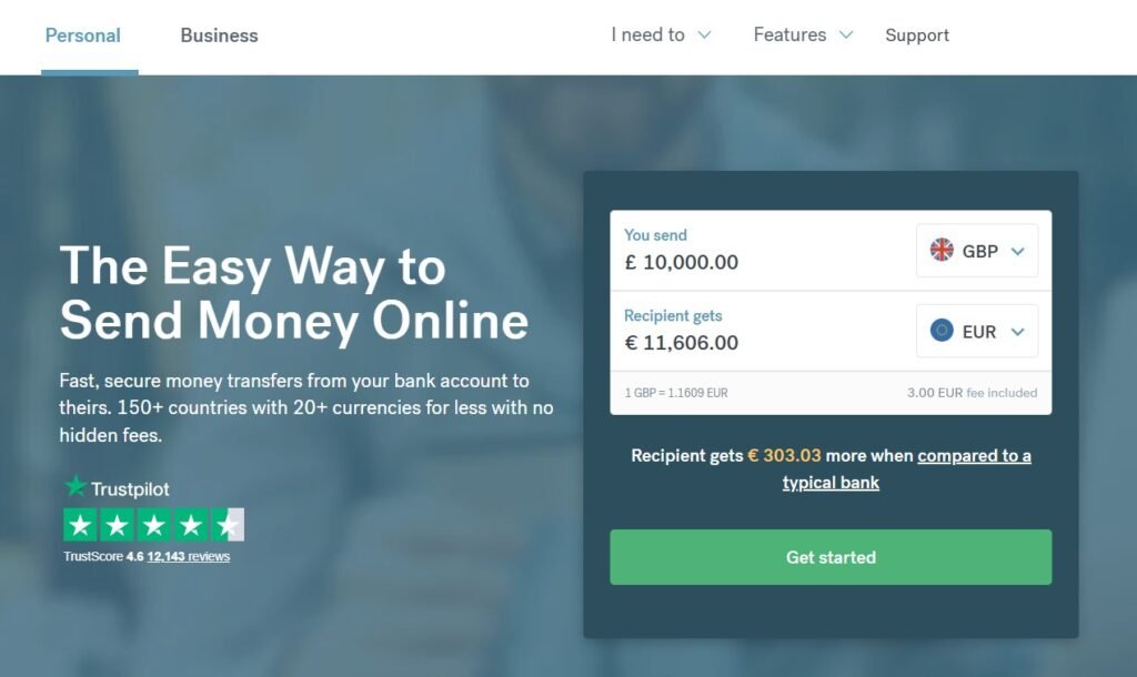 CurrencyFair app uae