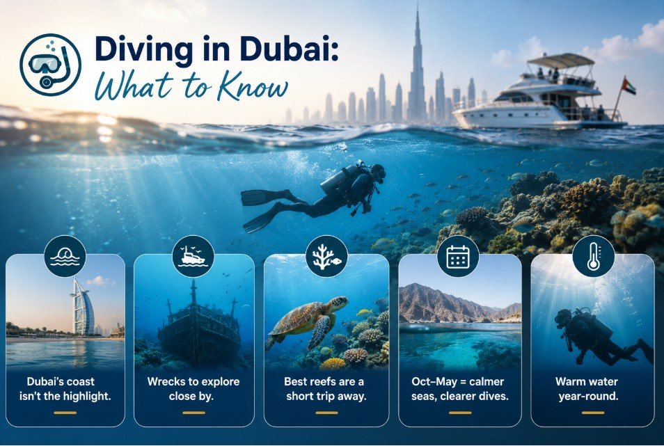 Why Dubai's Diving Scene Doesn't Look the Way You'd Expect