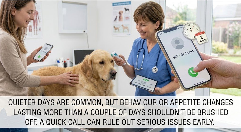 12. Call the Vet When Something Feels Off