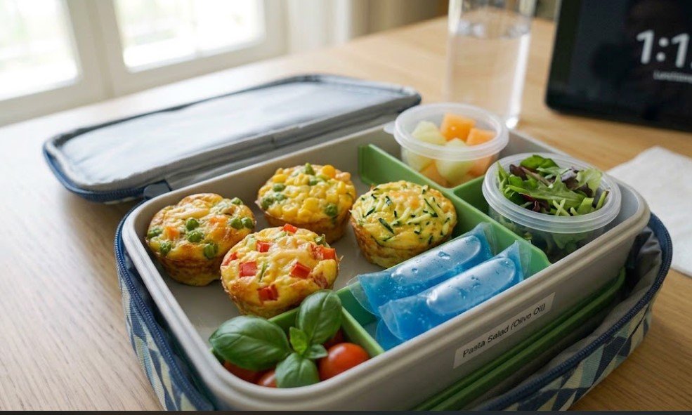 12. Mini Egg Muffins with Vegetables