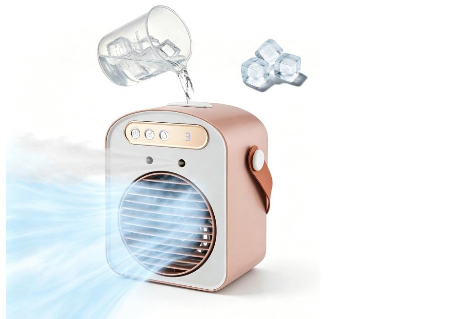 7. Generic 500ml Portable AC Fan