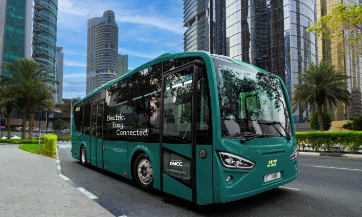 A New Electric Bus Line Opens Across JLT