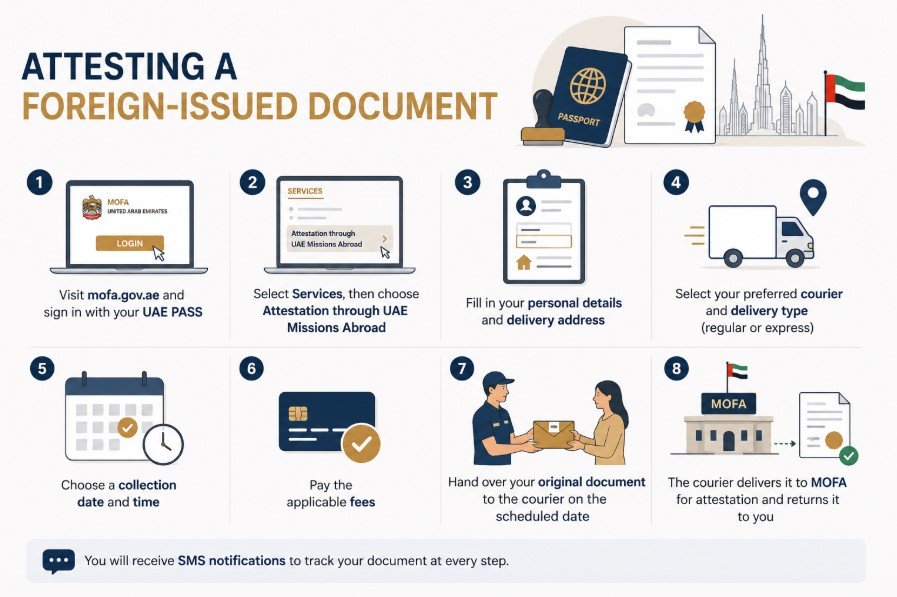 Attesting a Foreign-Issued Document