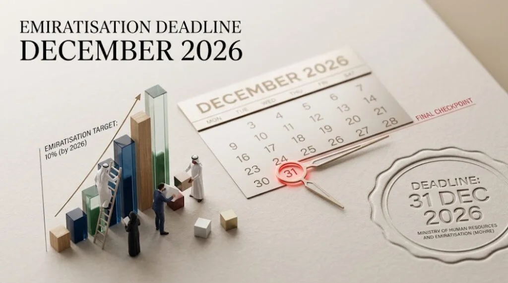 Emiratisation Deadline December 2026