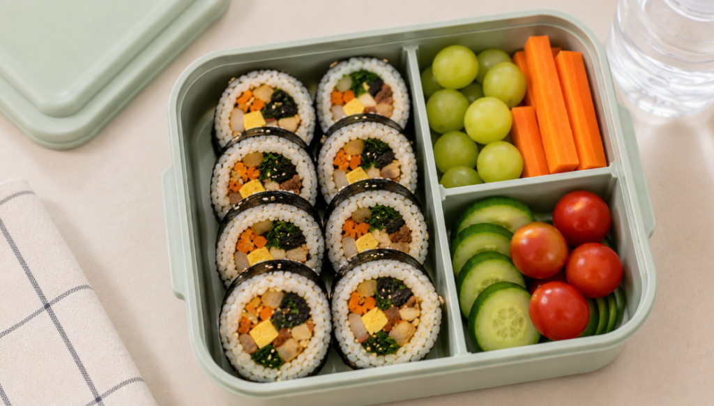 Kimbap — Korean Seaweed Rice Rolls
