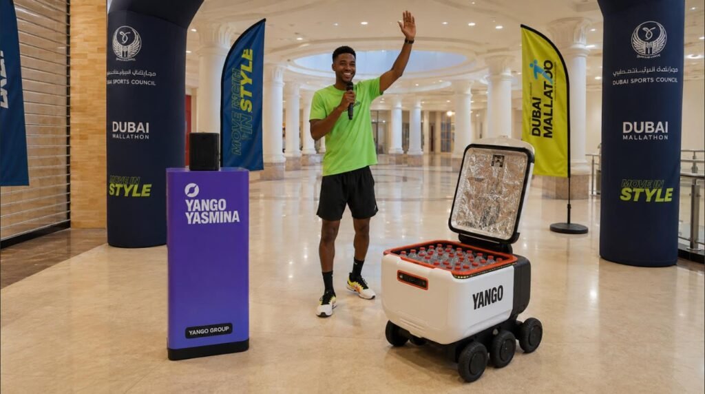 Yango Group Brings AI and Autonomous Technology to Dubai Mallathon at Dubai