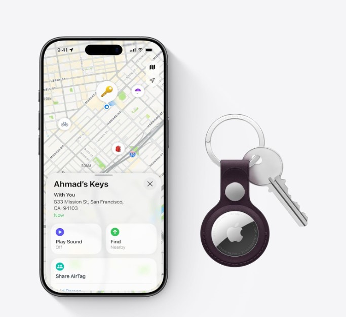 An Apple AirTag tackles (2)
