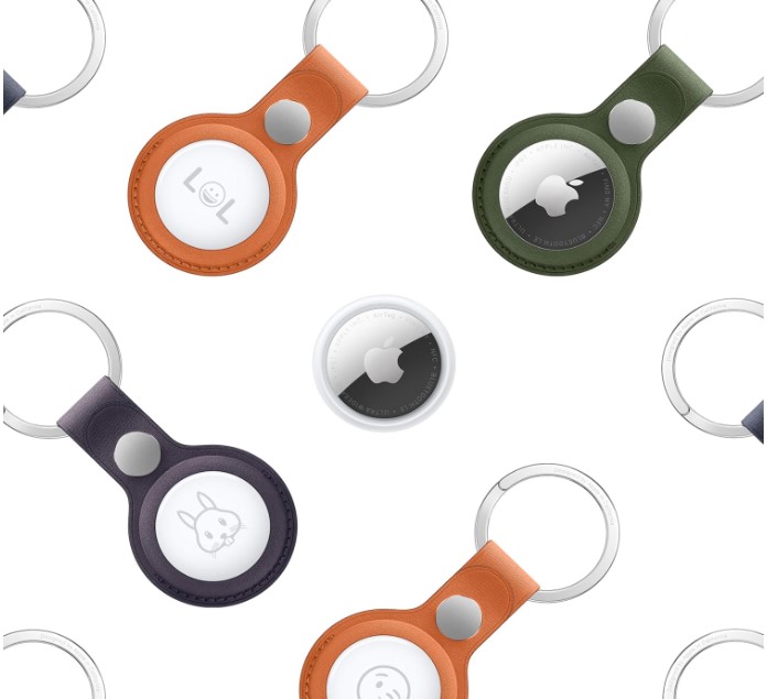 An Apple AirTag tackles