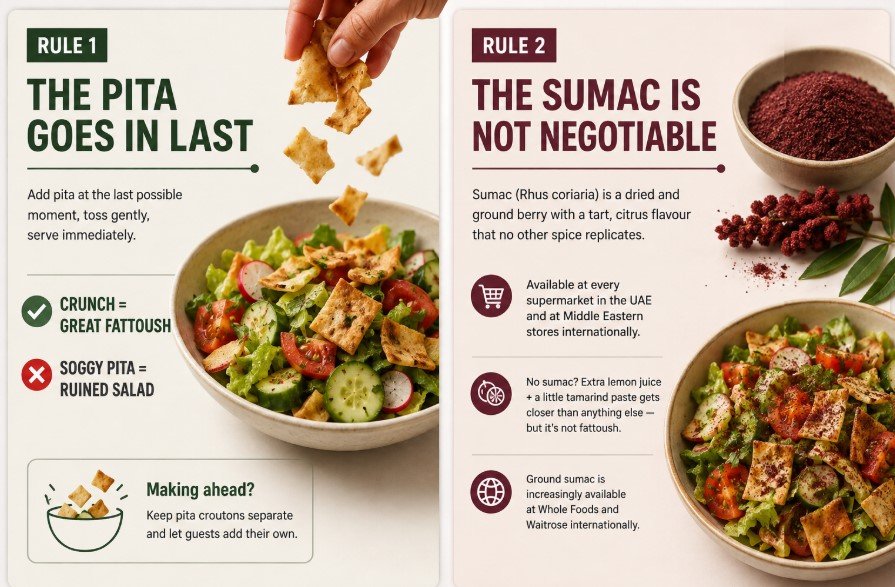 The Two Rules of Fattoush