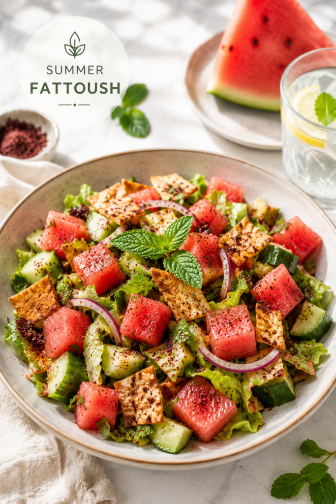 Watermelon Fattoush