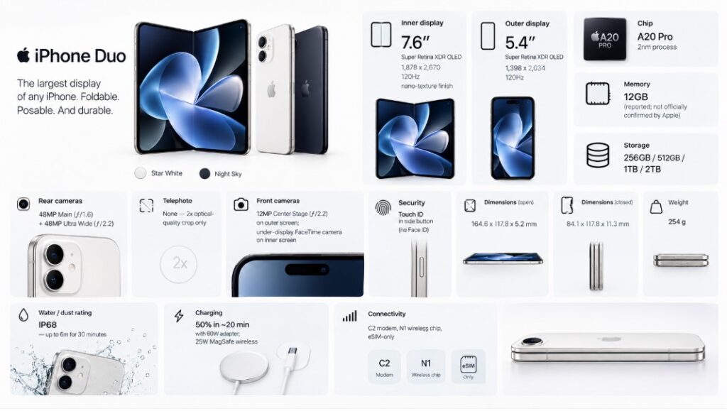 iPhone Duo full Specifications