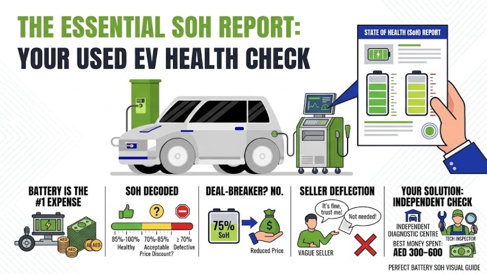 Battery Health Is Everything — Ask for the SoH Report
