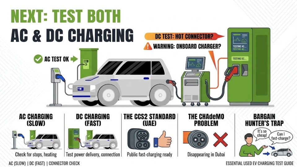 Test Both AC and DC Charging — and Know Your Connector